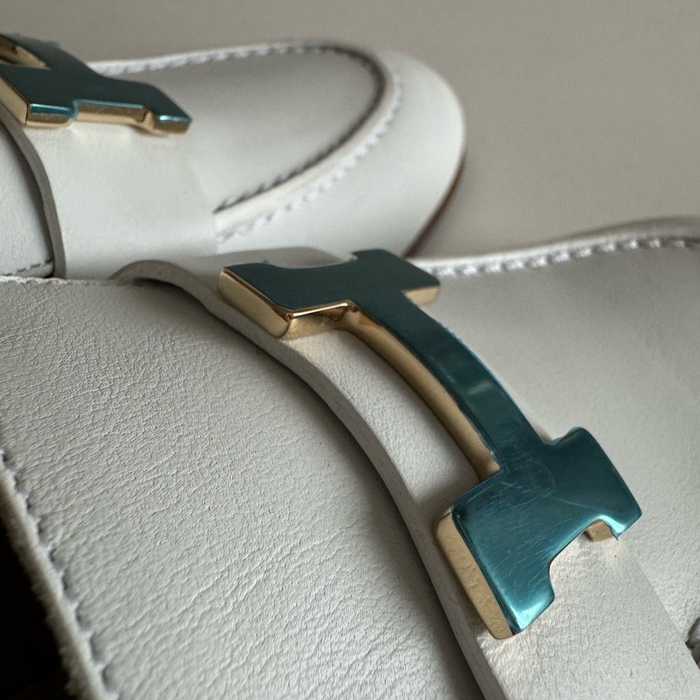 Hermes Paris Loafer 37 🤍💛 - Picture 10 of 13